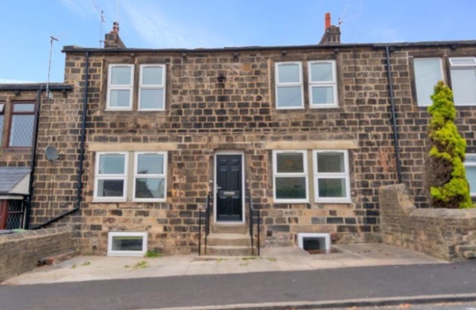 Stone terraced house at 36 Canada Road, Rawdon